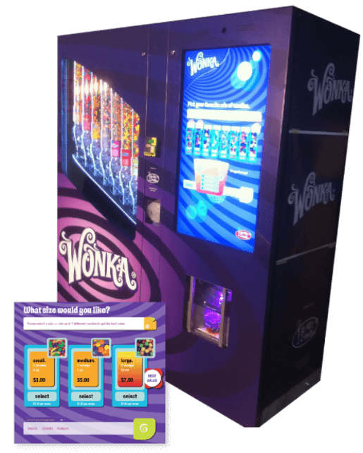 Pleasant Solutions - Nestlé (Mentor Group) Touchscreen Vending Machine