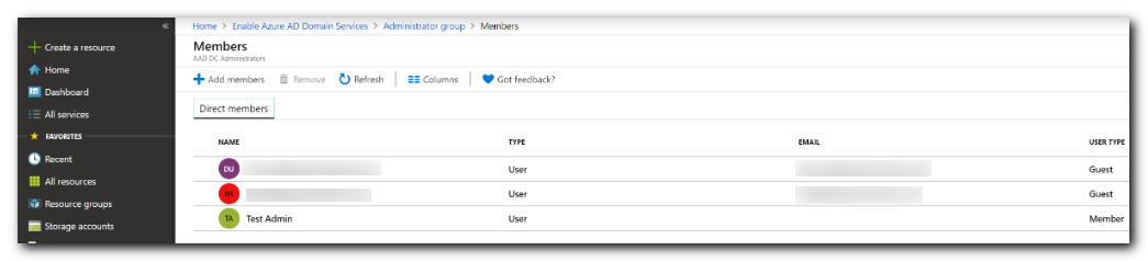 azure AD add group member