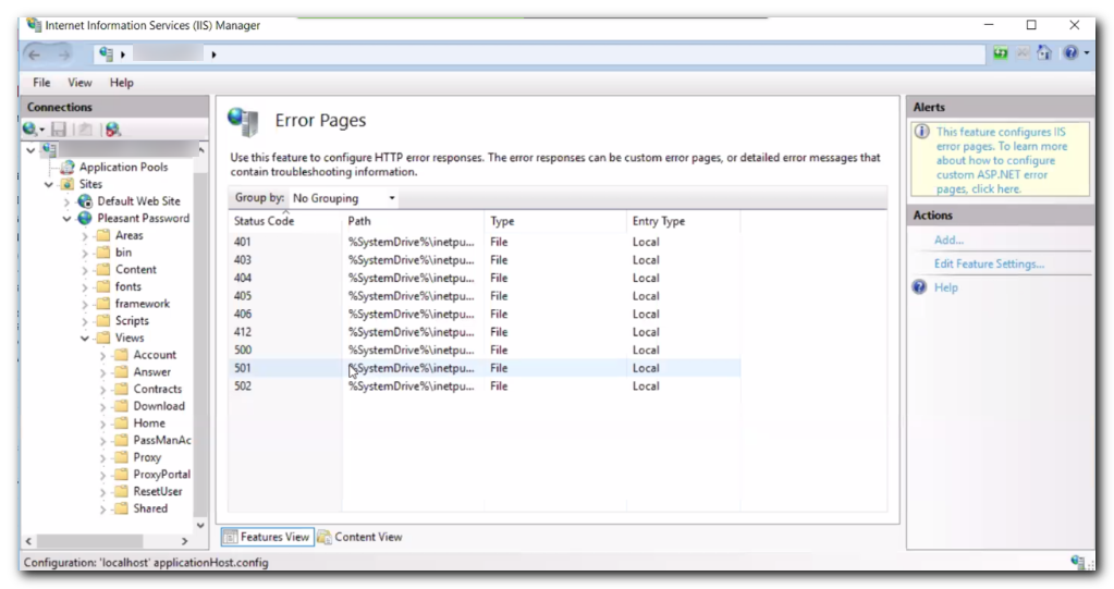 IIS increase details