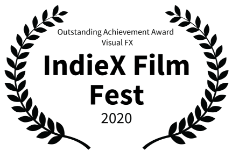 Outstanding Achievement Award Visual FX IndieX Film Fest 2020